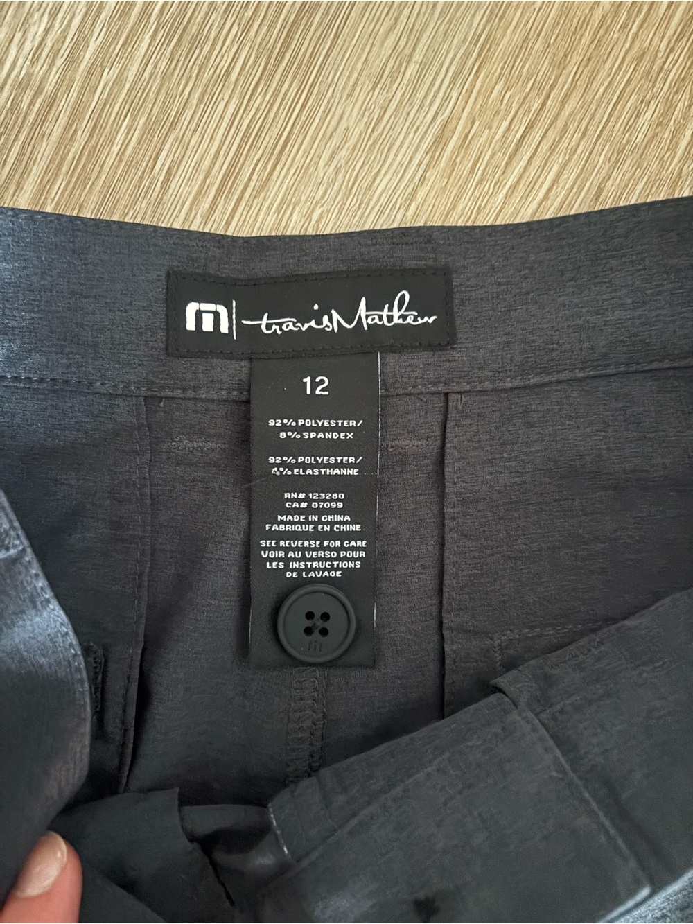 Travis Mathew gray/Black Kids' Shorts - Picture 4 of 5